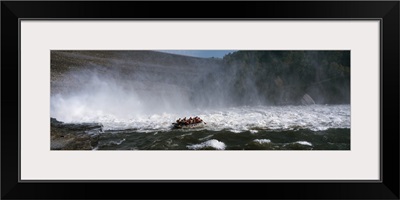 Group of people rafting in a river, Gauley River, West Virginia