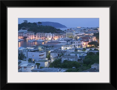 High angle view of a city, Ischia, Naples, Campania, Italy