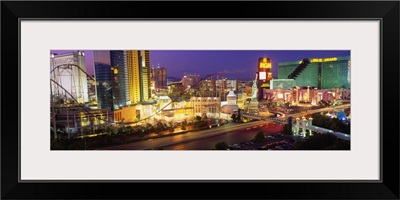 High angle view of a city, Las Vegas, Nevada