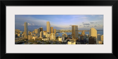 High angle view of a city, Miami, Miami-Dade County, Florida