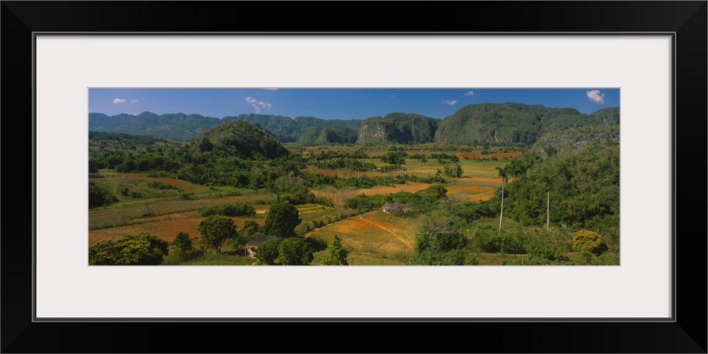 High angle view of a landscape, Valle De Vinales, Pinar Del Rio, Cuba