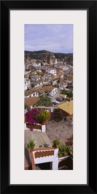High angle view of a town, Taxco, Mexico