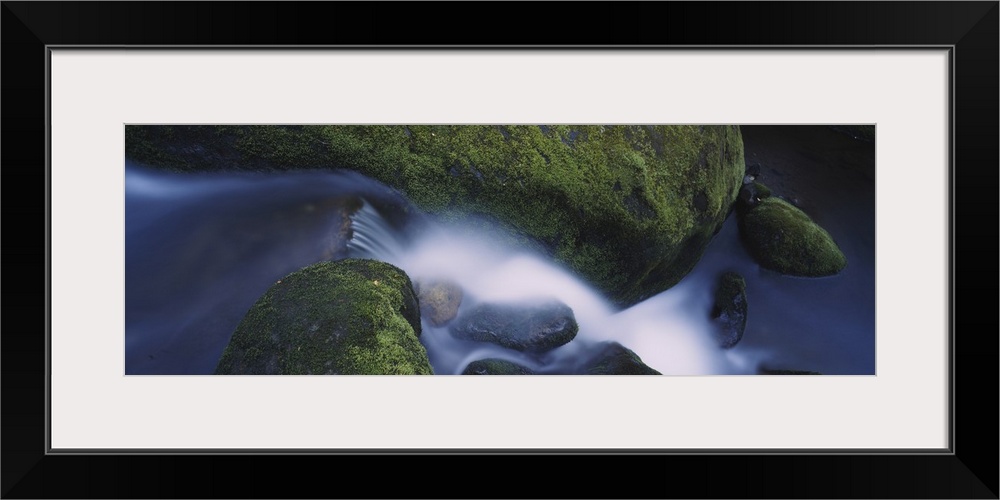 High angle view of a waterfall, Great Smoky Mountains National Park, Tennessee