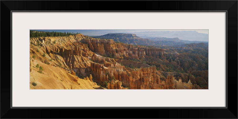 High angle view of rock formations, Bryce Canyon, Bryce Canyon National Park, Utah