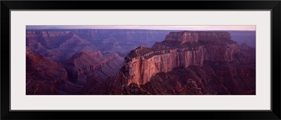 High angle view of rock formations, Grand Canyon National Park, Arizona