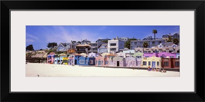 Houses On The Beach, Capitola, Santa Cruz, California