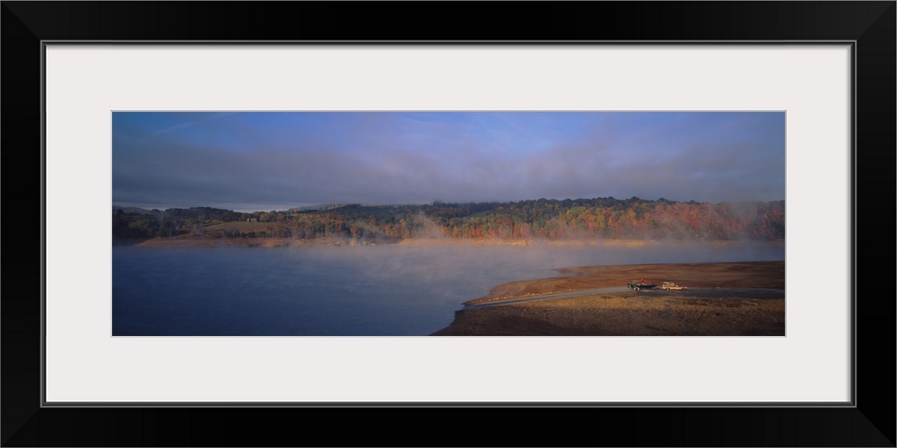 Lake on a hillside, Cherokee Lake, Morristown, Tennessee