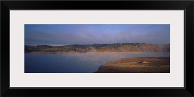 Lake on a hillside, Cherokee Lake, Morristown, Tennessee