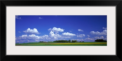 Landscape with Clouds, near Frankfurt, Germany