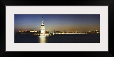 Lighthouse in the sea, Maiden's Tower, Kiz Kulesi, Istanbul, Turkey II
