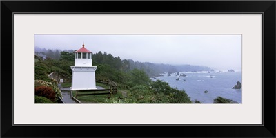 Lighthouse on the coast Memorial Lighthouse Trinidad Humboldt County California