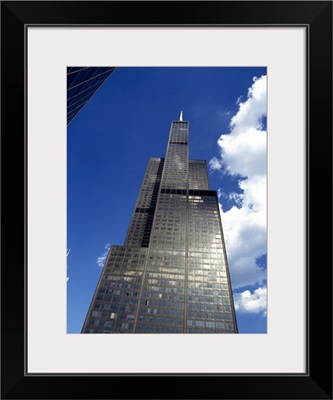 Low angle view of a tower, Sears Tower, Chicago, Illinois