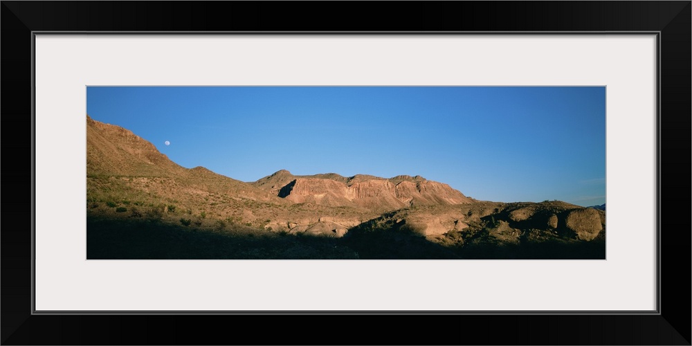 Low angle view of mountains, Big Bend National Park, Texas