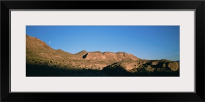 Low angle view of mountains, Big Bend National Park, Texas