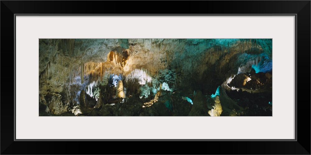 Low angle view of the ceiling of a cave, Hall Of Giants, Carlsbad Caverns National Park, Carlsbad, New Mexico