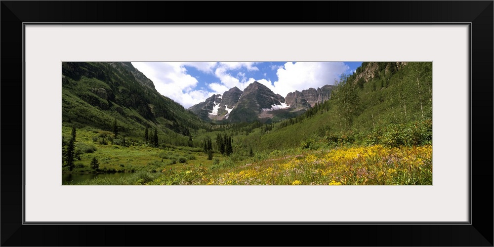 Maroon Bells Peaks Maroon Bells-Snowmass Wilderness CO