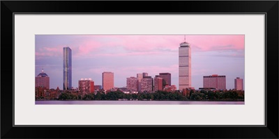 Massachusetts, Boston City, Skyscrapers along the Charles River