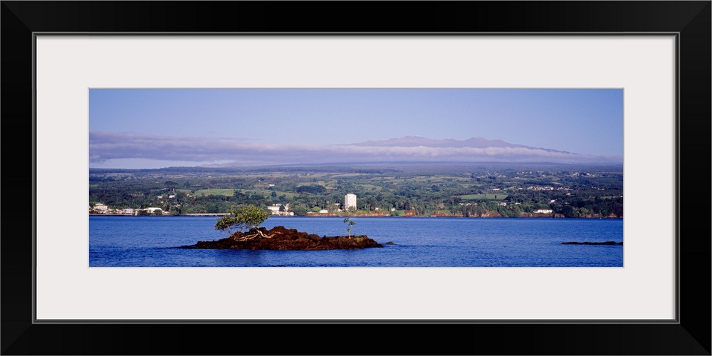 Mauna Kea and Hilo Bay HI