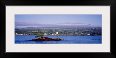 Mauna Kea and Hilo Bay HI