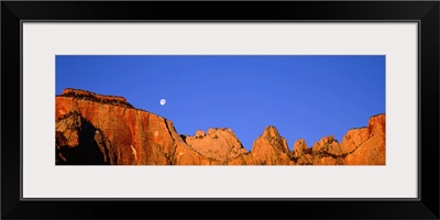 Moonrise Zion National Park UT