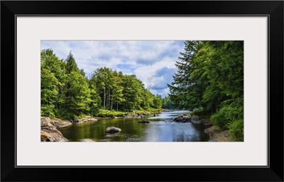 Moose River in the Adirondack Mountains, New York State