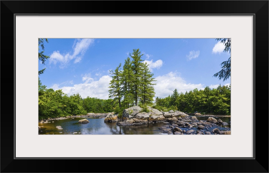 Moose River in the Adirondack Mountains, New York State