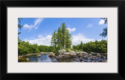 Moose River in the Adirondack Mountains, New York State