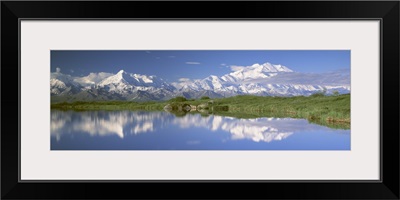 Mt McKinley Alaskan Range Denali National Park AK