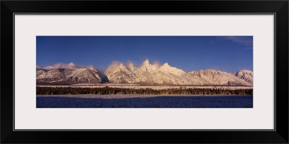 Mt Moran & Teton Range Grand Teton National Park WY