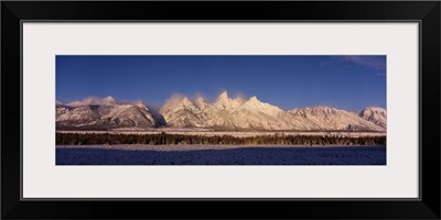 Mt Moran & Teton Range Grand Teton National Park WY