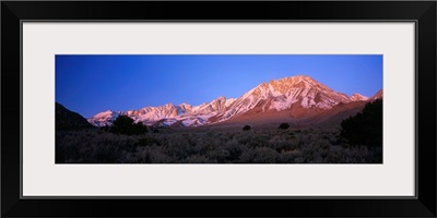 Mt Tom Eastern Sierra Nevada Mountain Range CA