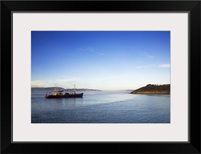 Mussel Boat at Dawn, Arthurstown, Waterford Harbour, Co Waterford, Ireland