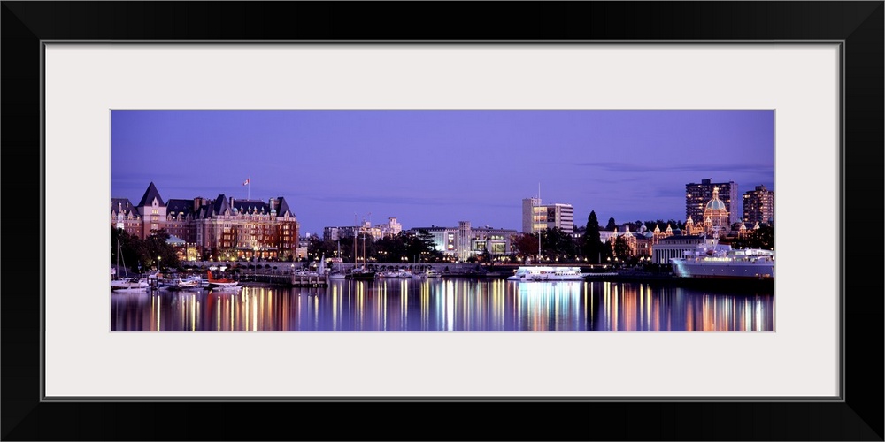 Night Victoria British Columbia Canada