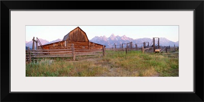 Old barn Grand Teton National Park WY