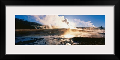 Old Faithful Geyser Yellowstone National Park WY