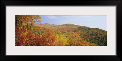 Panoramic view of a landscape, Moultonborough, Carroll County, New Hampshire, New England