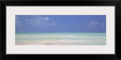 Panoramic view of an ocean, Indian Ocean, Maldives