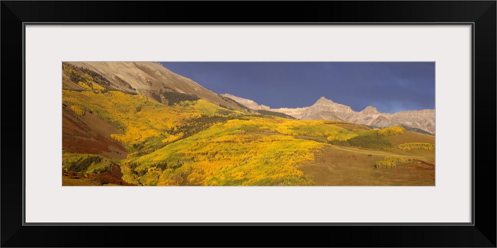 Panoramic view of mountains, Telluride, San Miguel County, Colorado