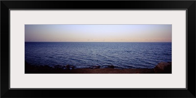 Panoramic view of the sea, Dead Sea, Jordan