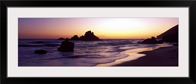 Pfeiffer Beach sunset Big Sur CA