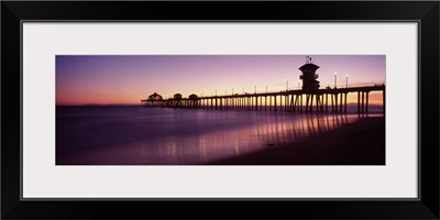 Pier in the sea Huntington Beach Pier Huntington Beach Orange County California