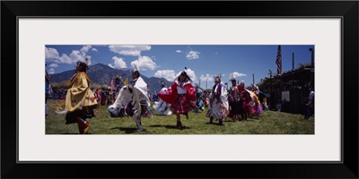 Red Indians at a Pow-Wow, Taos, New Mexico