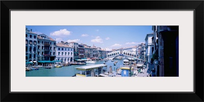 Rialto and Grand Canal Venice Italy