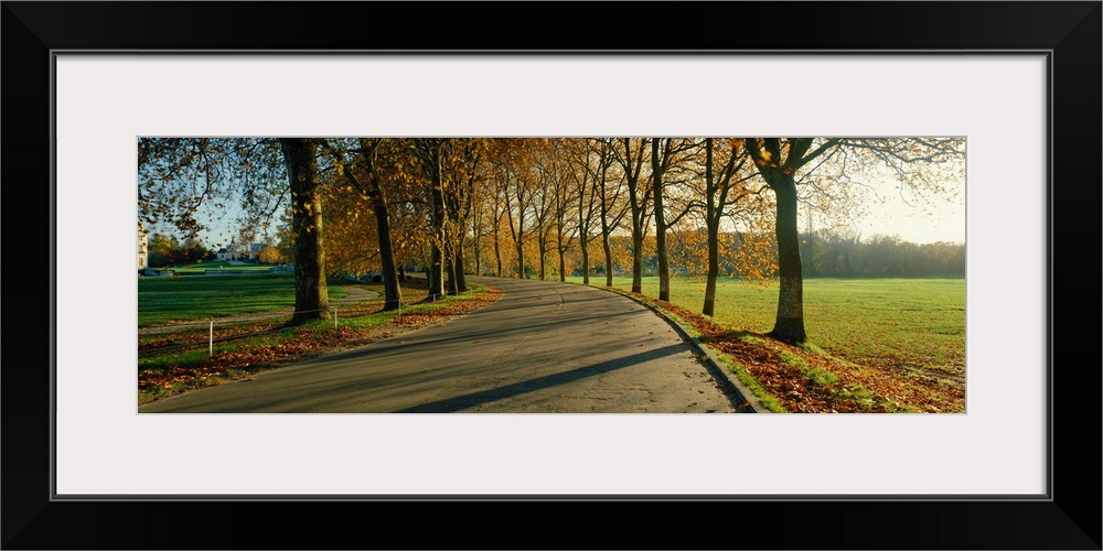 Road at Chateau Chambord France