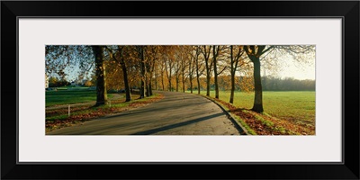 Road at Chateau Chambord France