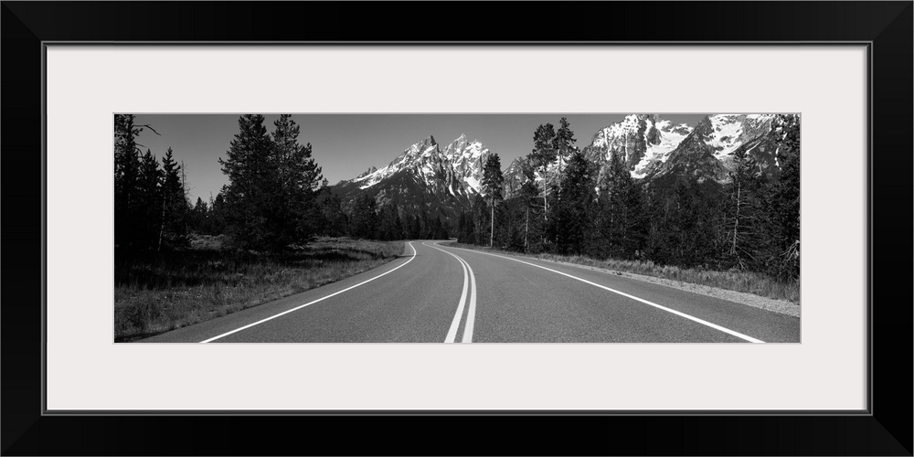 Road & Teton Range Grand Teton National Park WY