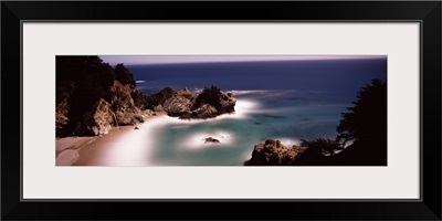 Rock formations at the coast, Big Sur, California,