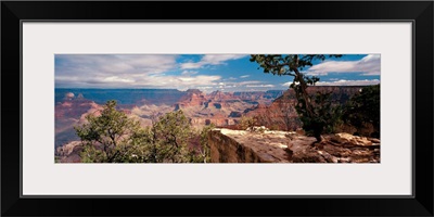 Rock formations in a national park, Mather Point, Grand Canyon National Park, Arizona