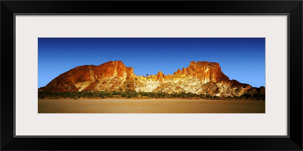 Rock formations on a landscape, Northern Territory, Australia