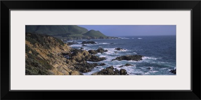 Rock formations on the coast, Big Sur, Garrapata State Beach, Monterey Coast, California